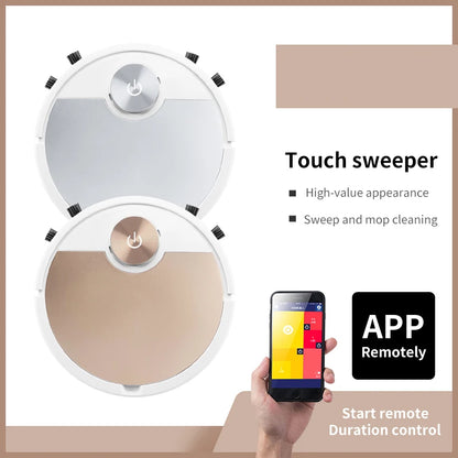 Robot Vacuum Cleaner with App and Remote Control