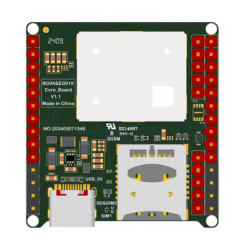 Cellular Modem Evaluation Board with GPS Receiver