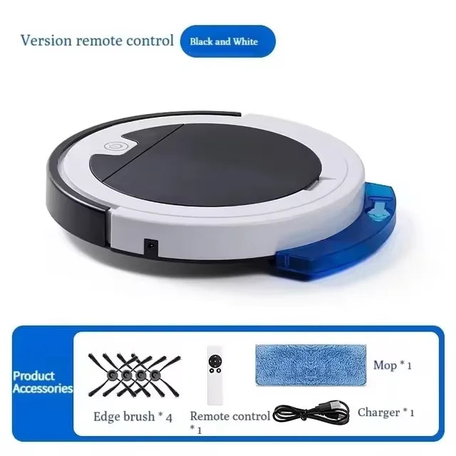 3 in 1 Smart Sweeping and Vacuuming Robot Cleaner