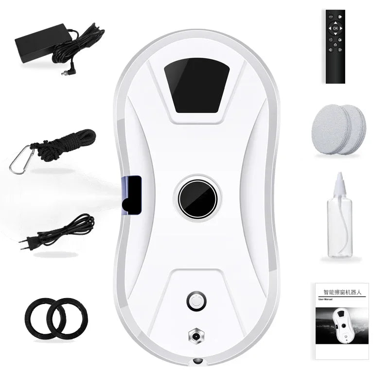 Intelligent Window Cleaning Robot with Remote Control