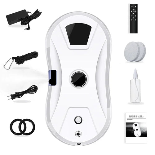 Intelligent Window Cleaning Robot with Remote Control