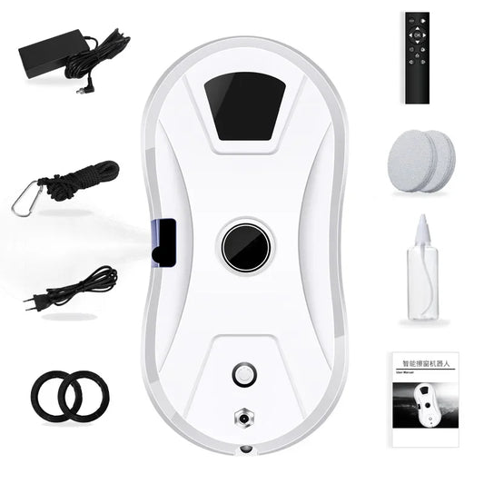 Intelligent Window Cleaning Robot with Remote Control