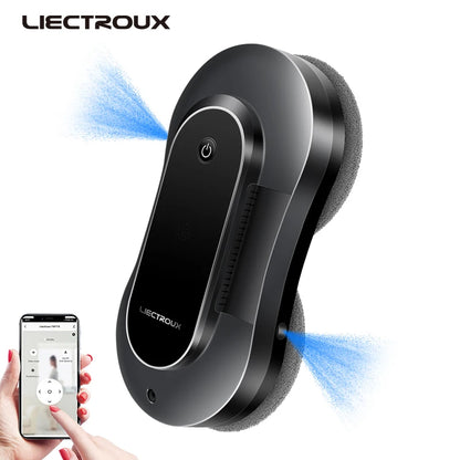 Window Cleaning Robot with Laser Sensor and Remote Control