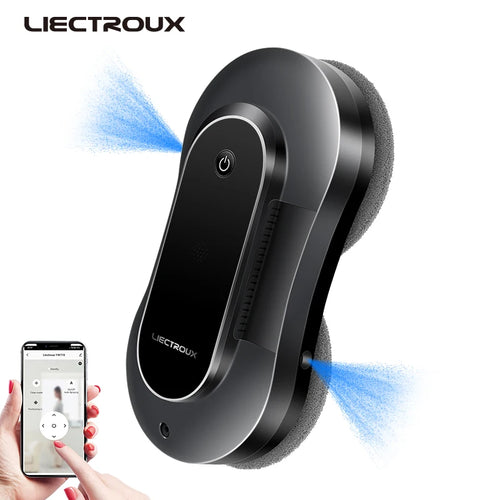 Window Cleaning Robot with Laser Sensor and Remote Control