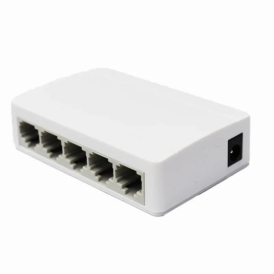 Gigabit Ethernet Desktop Network Switch for Home or Office