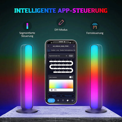 Smart RGB Light Bar with Music Sync and USB Connection - Home Smart Direct