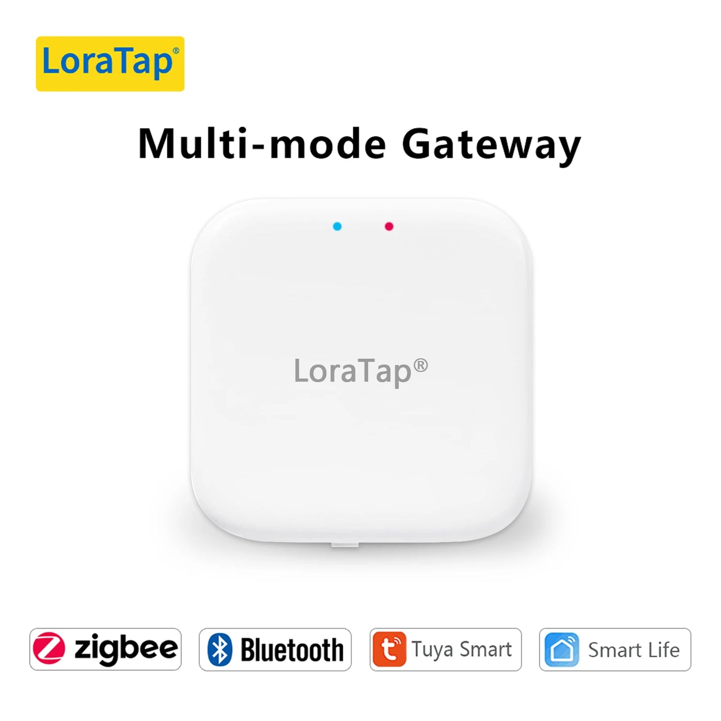 LoraTap ZigBee 3.0 Wireless 1,2,3 Push Button US Remote Tuya Scene Automation Control by Switch Smart Life App Mesh - Home Smart Direct