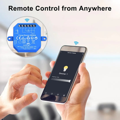 Smart Dimming Light Switch Relay with WiFi and ZigBee