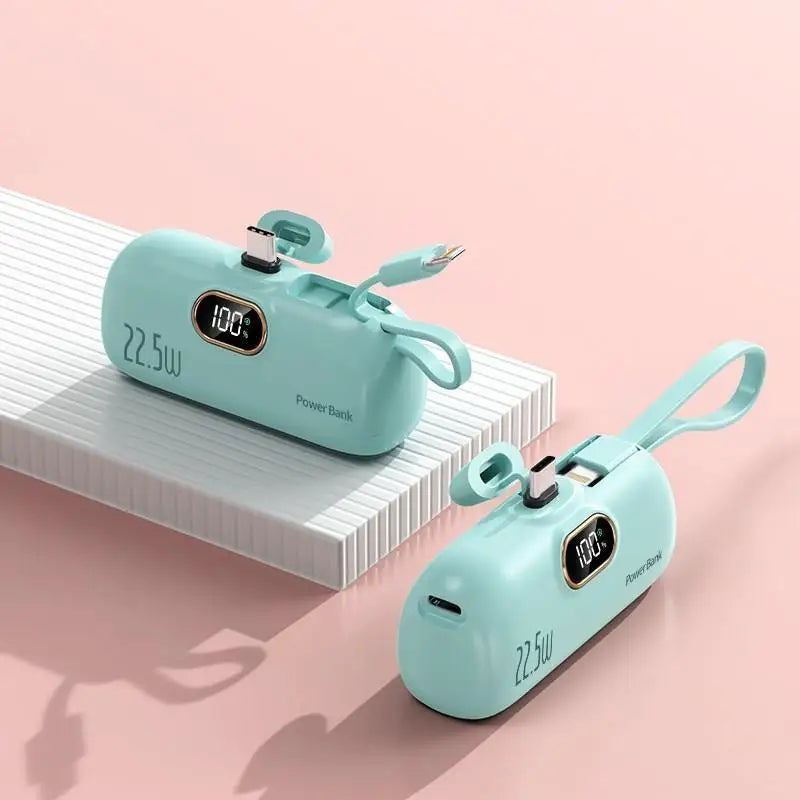 Mini Portable Power Bank Fast Charging External Battery