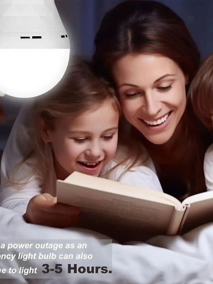 USB Rechargeable LED Bulb with Timer for Wall Sconce or Indoor Use - Home Smart Direct