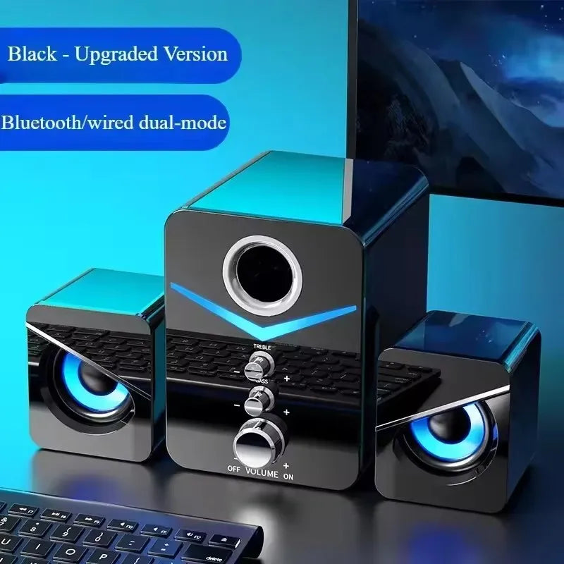 Home Theater Bass Subwoofer Portable Desktop Speaker - Home Smart Direct