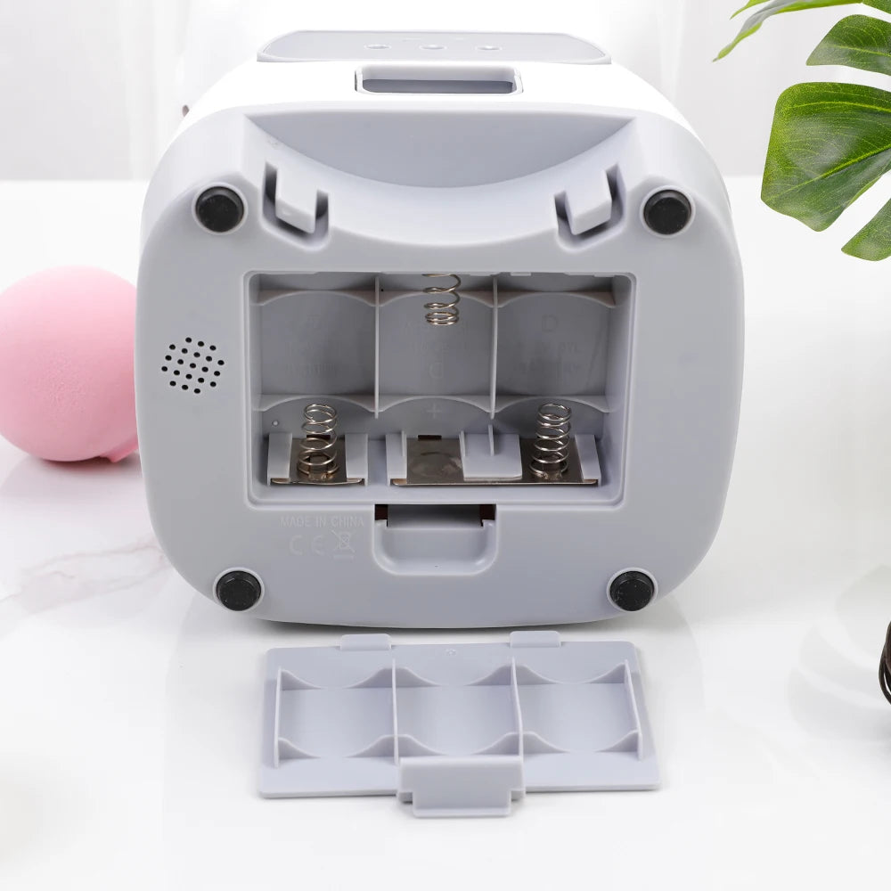 Automatic Pet Feeder with Voice Recorder and Large Capacity