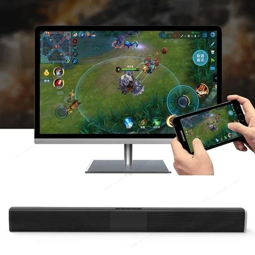 Wireless Bluetooth Sound Bar Wall Mounted Home Theater Speaker - Home Smart Direct