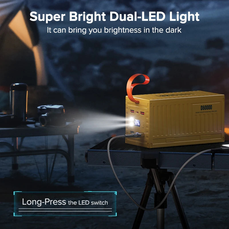 Large Capacity Power Bank Fast Charging Portable Power Station