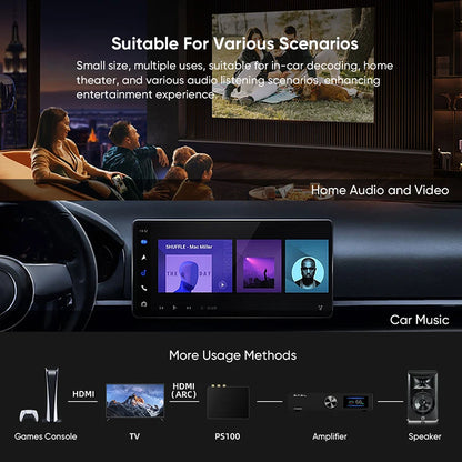 Multifunctional Audio Converter for TV and Car Music Systems - Home Smart Direct