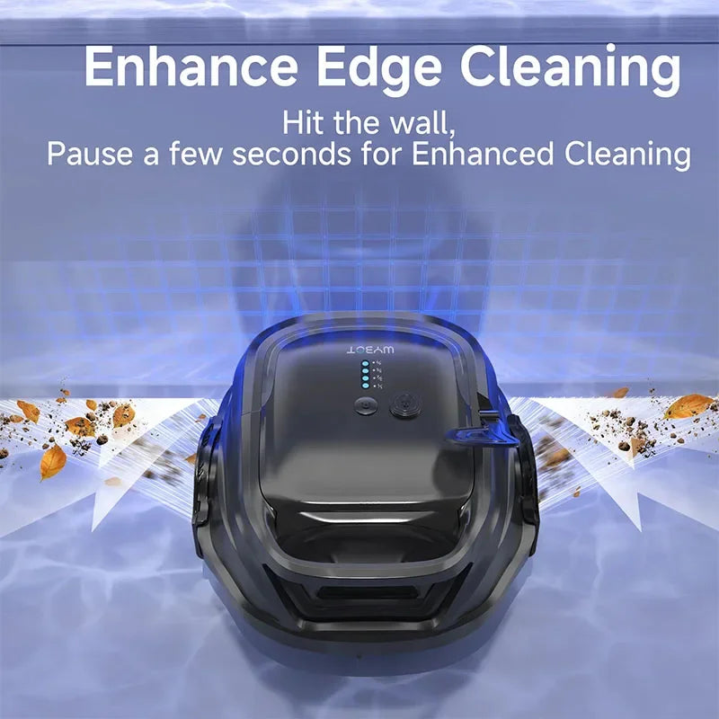 Smart Pool Vacuum Cleaner with Wireless Auto Cleaning