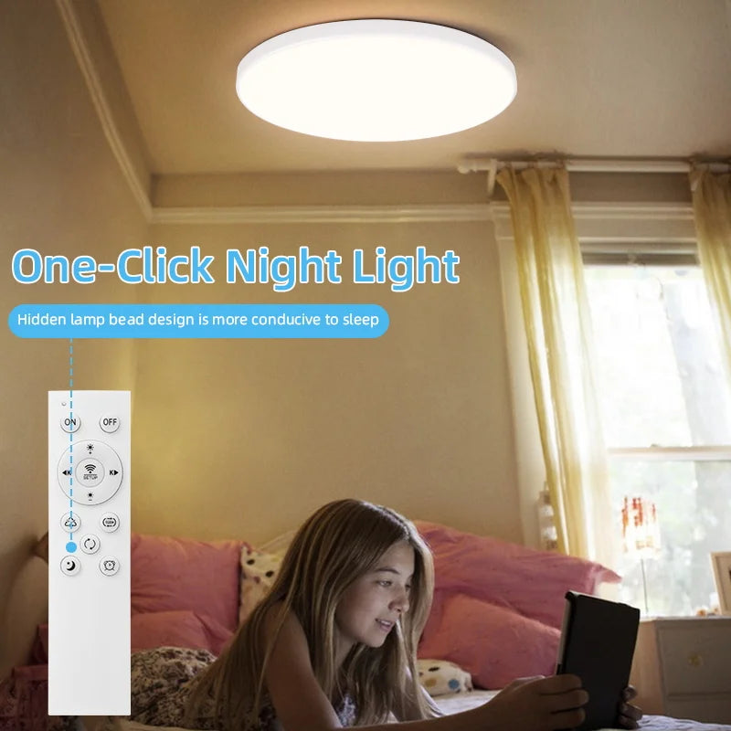 Smart RGB Ceiling Light with Bluetooth App Control - Home Smart Direct