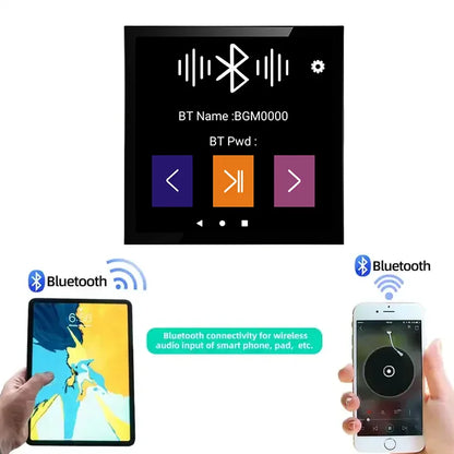 Smart Home Touch Screen Audio Wall Amplifier - Home Smart Direct