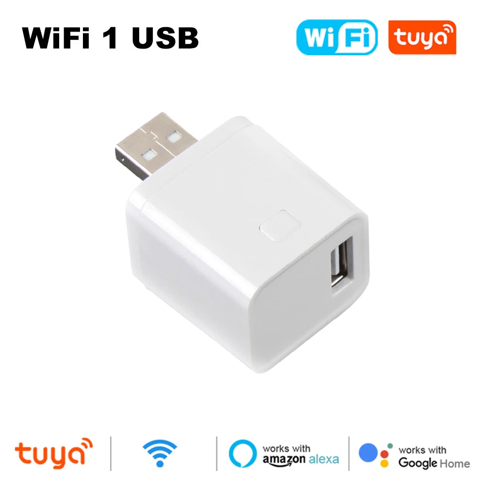 Smart Micro USB Adapter with Timing and Voice Control