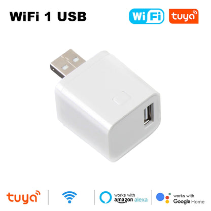 Smart Micro USB Adapter with Timing and Voice Control