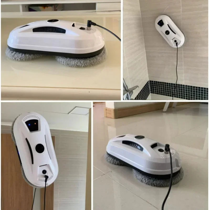 Intelligent Window Cleaning Robot with Remote Control