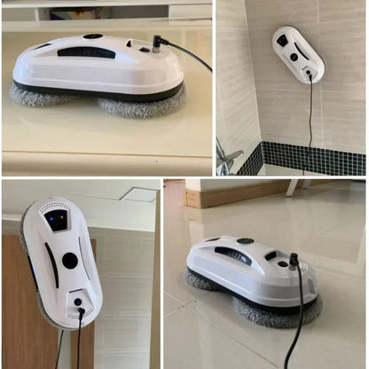 Intelligent Window Cleaning Robot with Remote Control