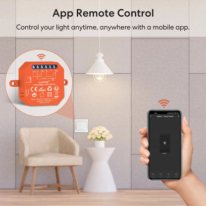 Tuya ZigBee/Wi-Fi Wireless Swith Relay Module 2 Way Control 16A Voice Control by Google Alexa - Home Smart Direct