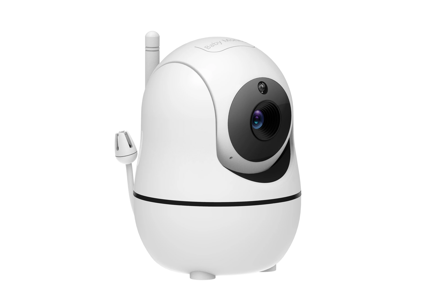 Split Screen Video Baby Monitor with Dual Cameras and Remote Control