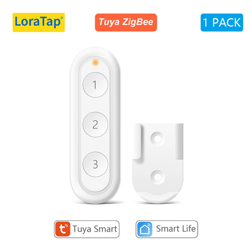 LoraTap Tuya Smart Life Wireless Scene Switch 3 Gang Remote Intelligent Device Linkage Control Home Assistant Support - Home Smart Direct
