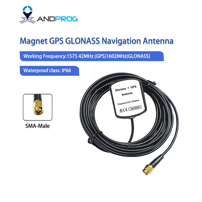 Waterproof Magnetic GPS GLONASS Car Antenna