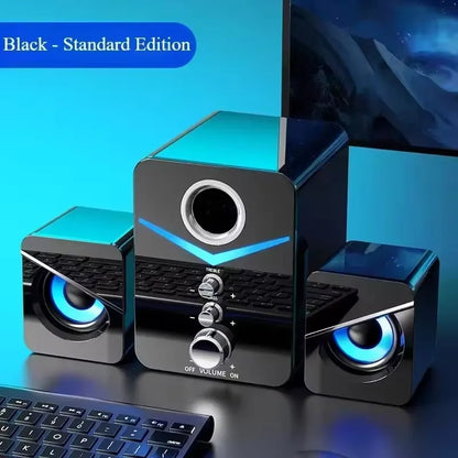 Home Theater Bass Subwoofer Portable Desktop Speaker - Home Smart Direct